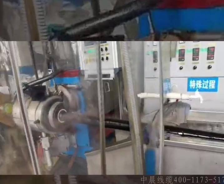 線纜200型擠出機 - 中晨線纜設備展示